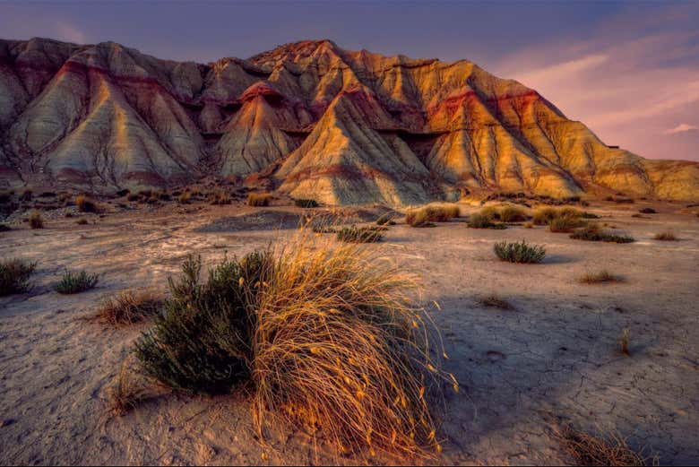 Os sorprenderán los parajes de las Bardenas Reales