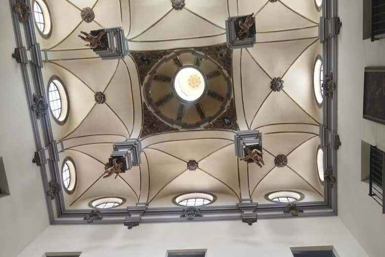 Techumbre del Palacio del Marqués de Huarte