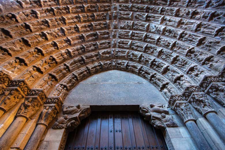 Pórtico de la catedral de Tudela