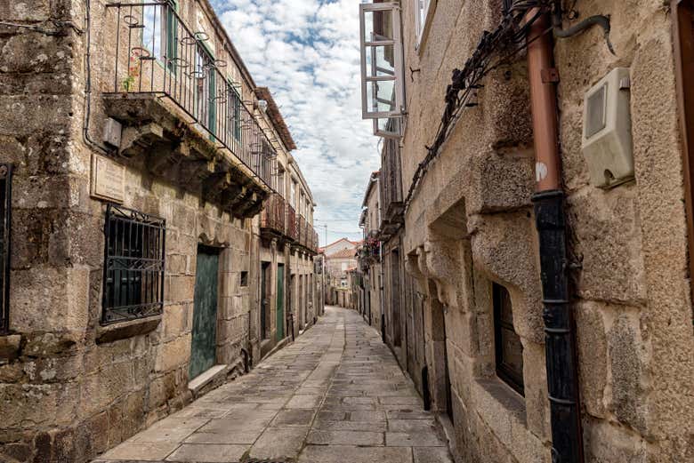Promenade dans les rues médiévales de Tui