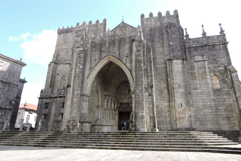 Façade de la cathédrale de Tui