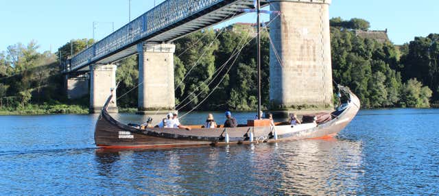 Paseo en barco por el río Miño