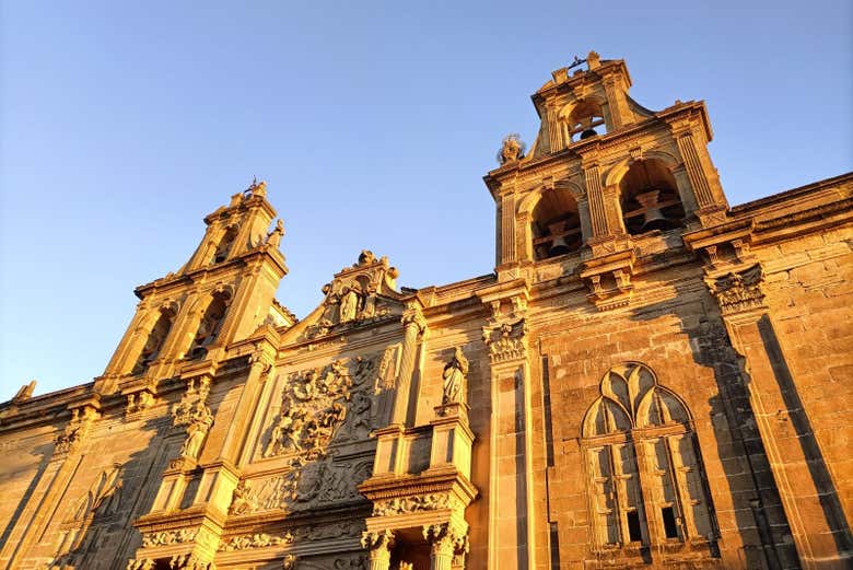Basílica de Santa María al atardecer