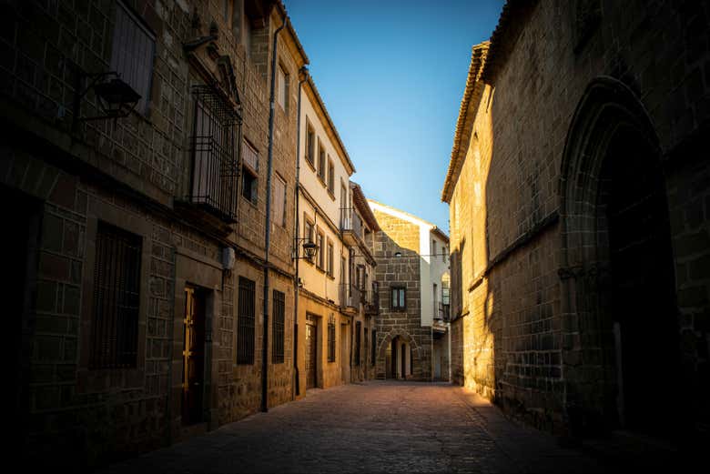 Rua do centro histórico de Úbeda