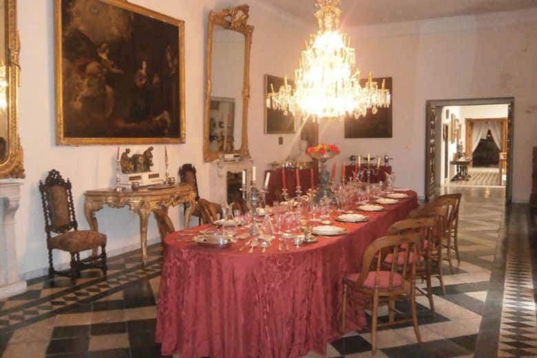 Comedor de gala del Palacio