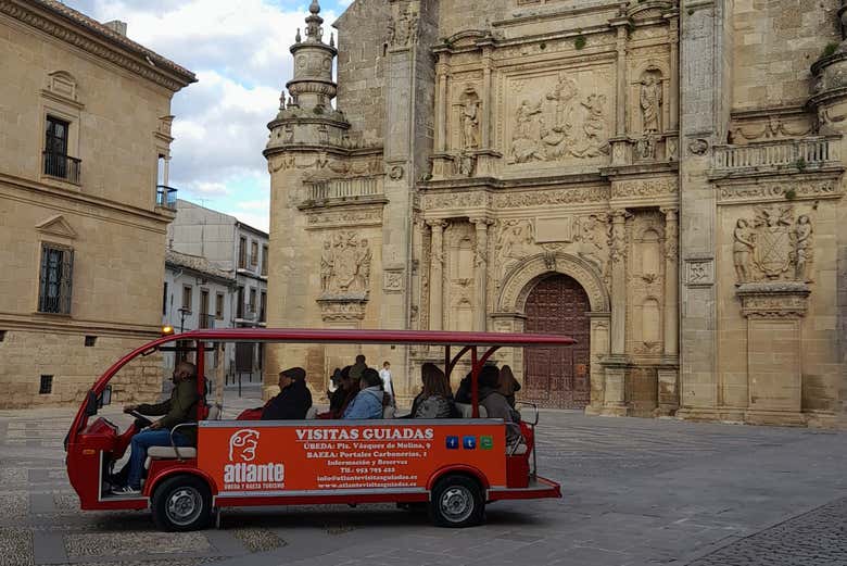 Disfrutando del tour panorámico en Úbeda
