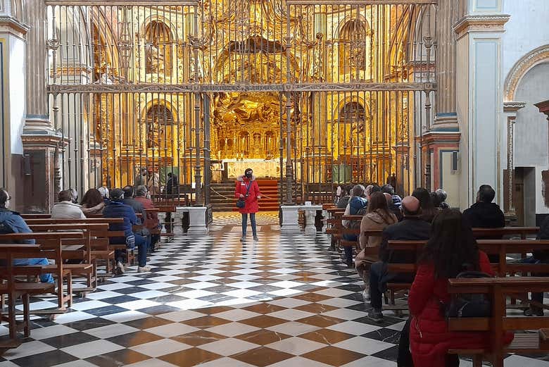 Intérieur de la chapelle du Salvador
