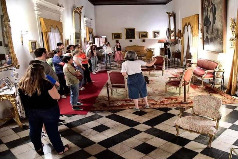 Intérieur du palais Vela de los Cobos
