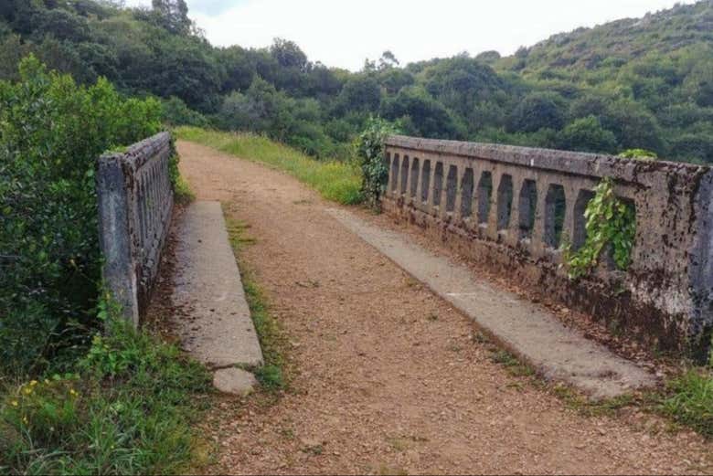 Ponte de acesso à Via Verde de la Gándara