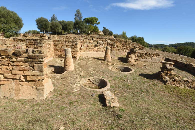 Restos arqueológicos de Ullastret