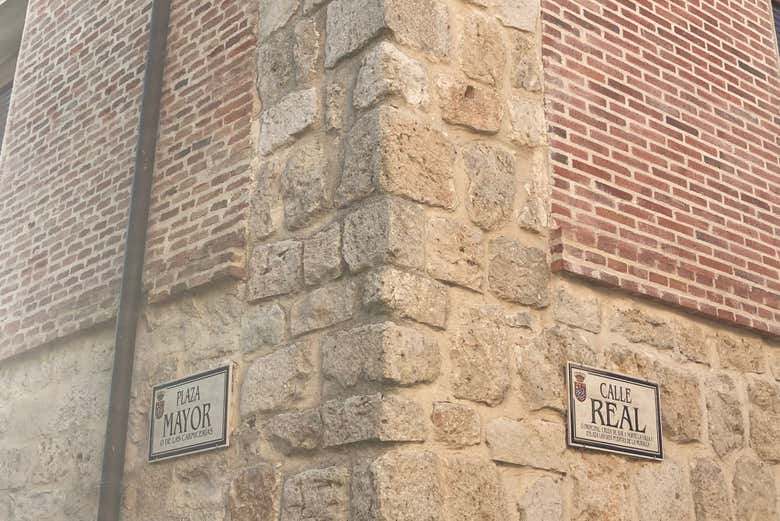 A Calle Mayor e a Calle Real