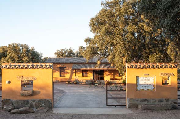 Visita a una granja de Valdelacasa de Tajo