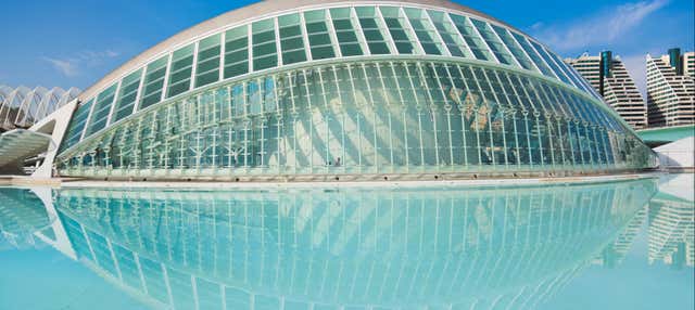 Entrada a la Ciudad de las Artes y las Ciencias