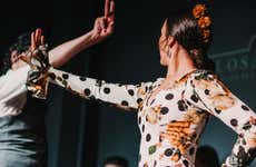 Espectáculo flamenco en el tablao Palosanto