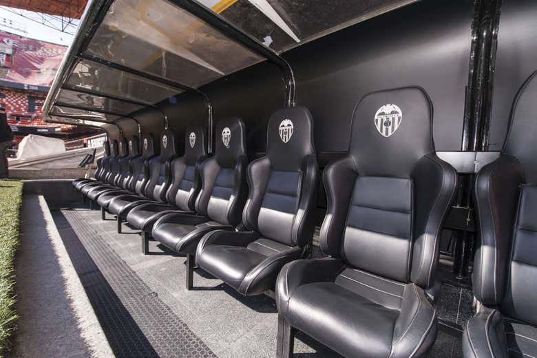 Banc de touche de Mestalla