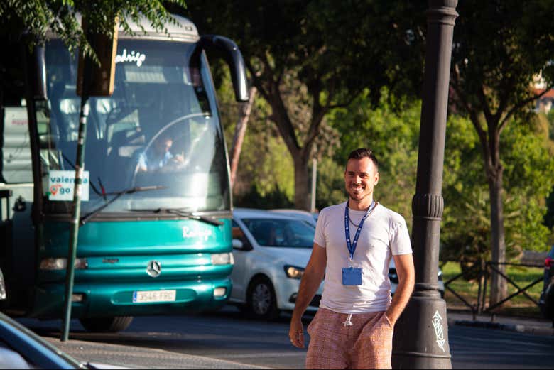 Prêts à monter dans le bus