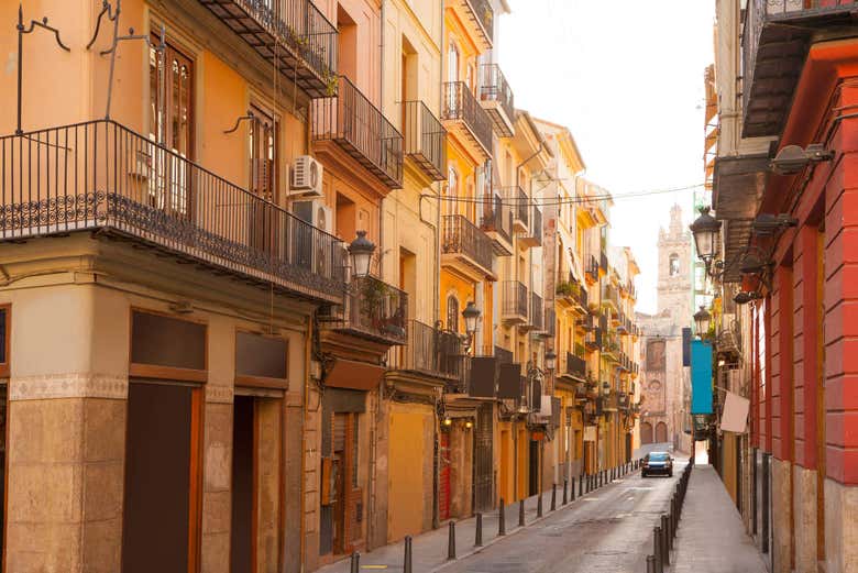 Calle del barrio de El Carmen