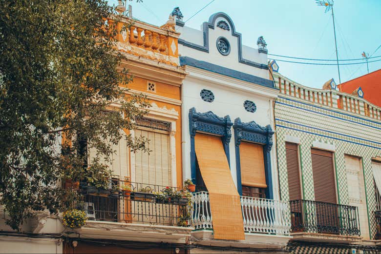 Case di Cabanyal a Valencia