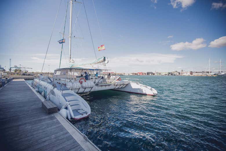 Paseo en catamarán por Valencia