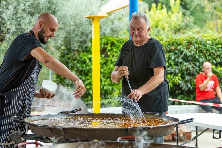 Have delicious paella