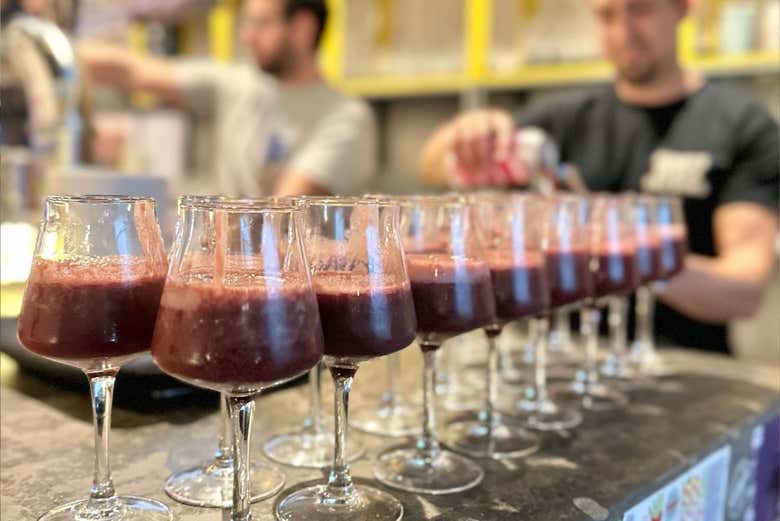 Disfrutaréis de cuatro tipos de cerveza diferente