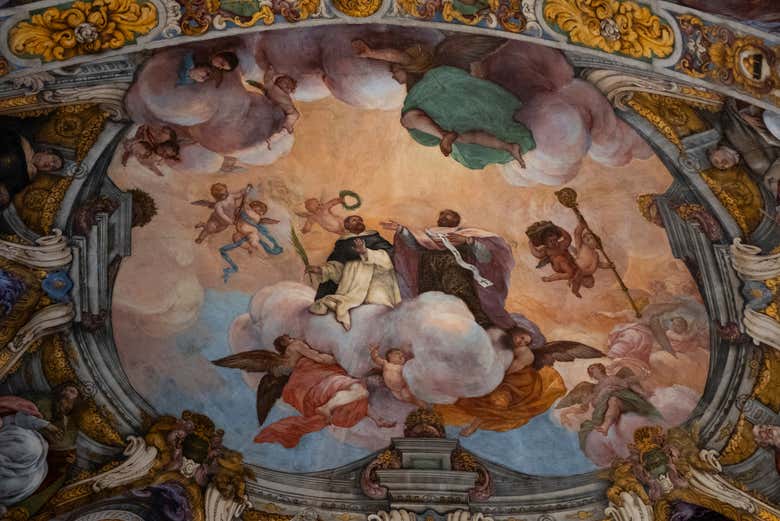 Detalhe da Capela Sistina valenciana
