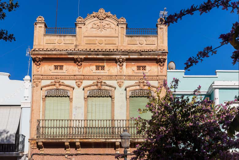 Un edificio di Cabanyal