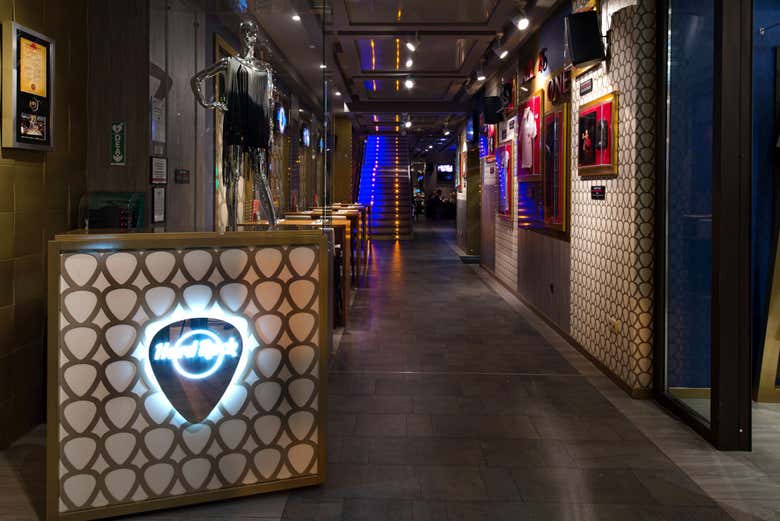 Entrada al Hard Rock Cafe Valencia