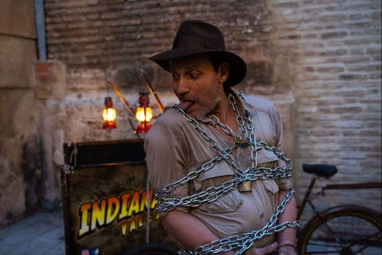 Indiana Jones est aussi un expert en matière d'évasion