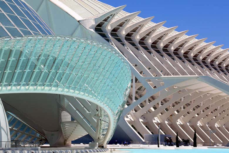 Fachada del Museo de las Ciencias Príncipe Felipe