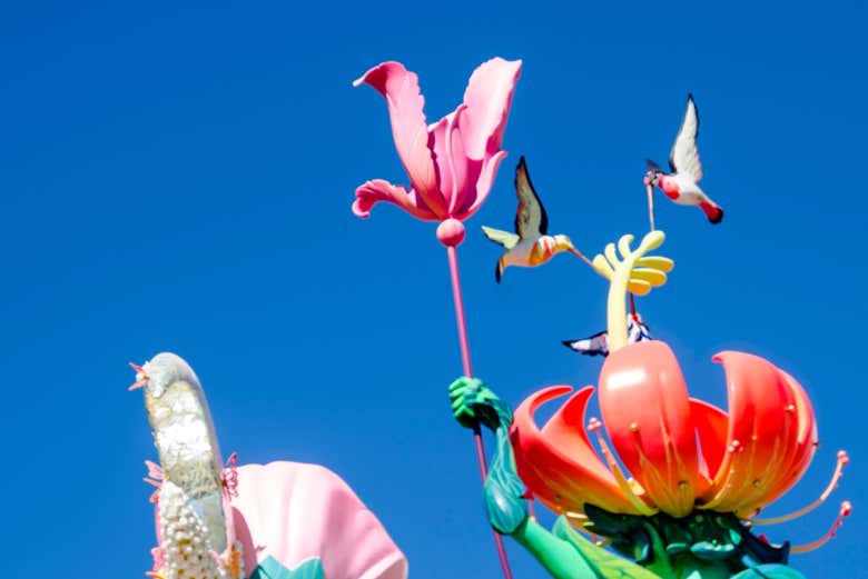 I colori e la grandezza delle Fallas vi lasceranno senza parole.