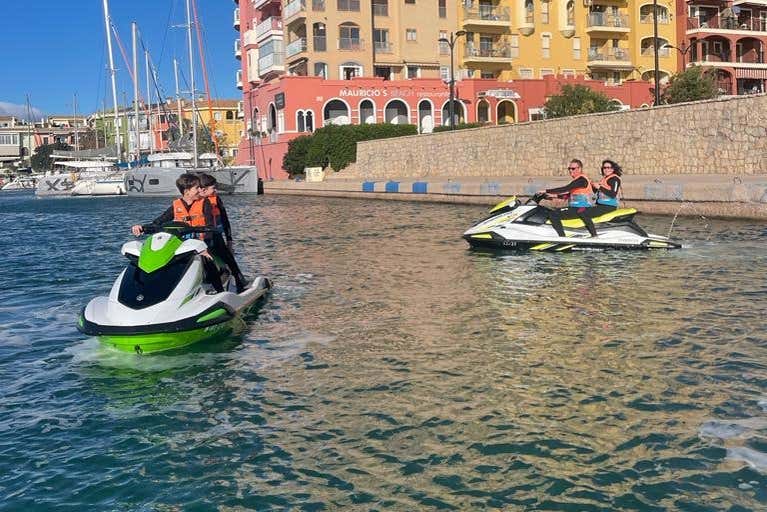 Learn how to ride a jet ski