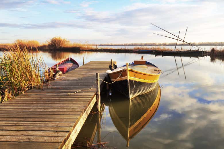 El lago de la Albufera