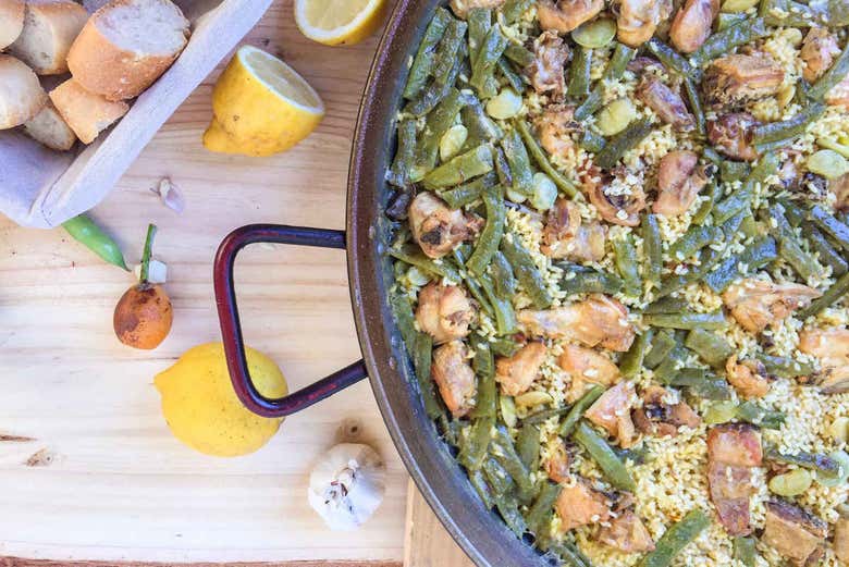 Paella valenciana 