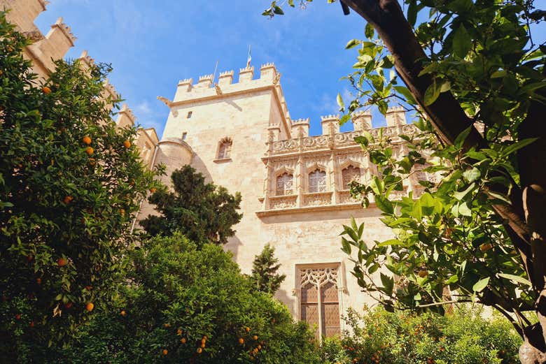 Patio de la Lonja de la Seda