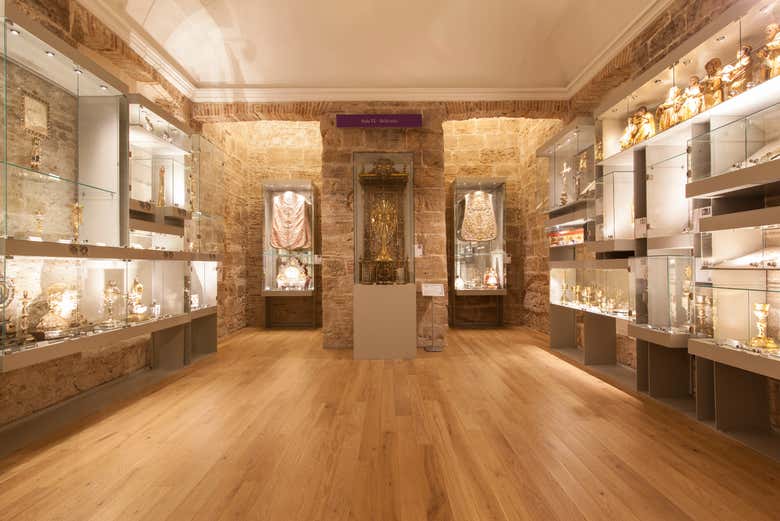 Inside the cathedral