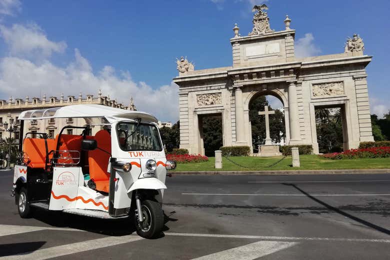Rota de tuk tuk por Valência