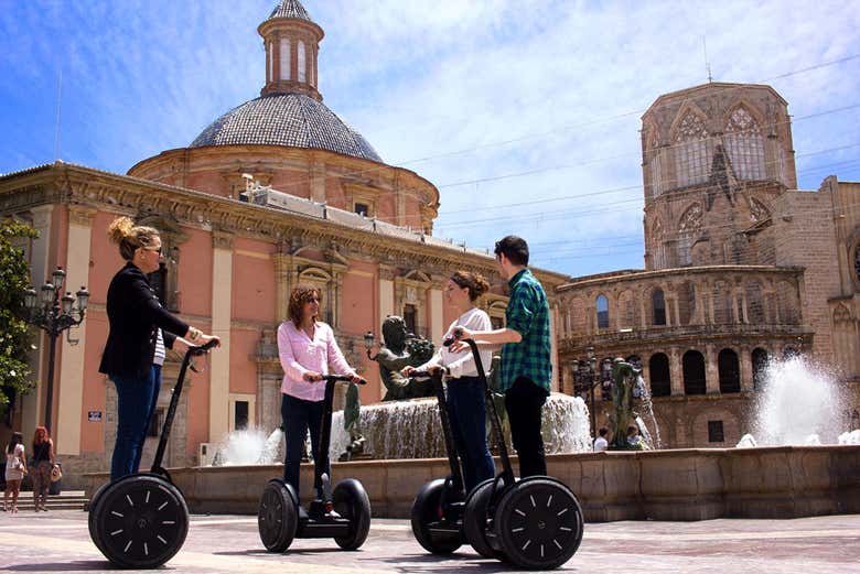Descobrindo Valência de segway