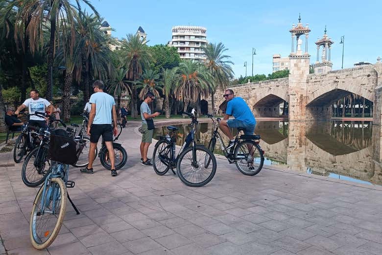 Giro in bicicletta a Valencia
