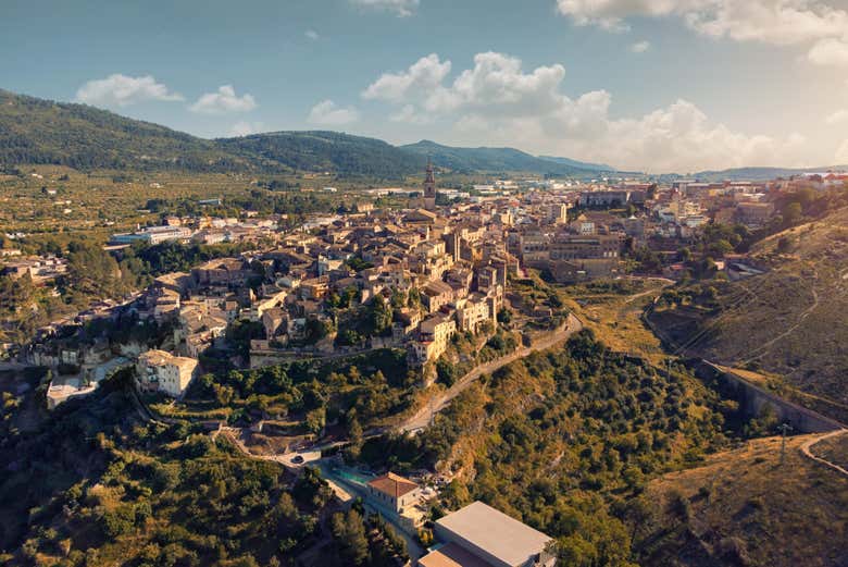 Vista aérea de Bocairente