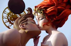 Taller fallero en Valencia