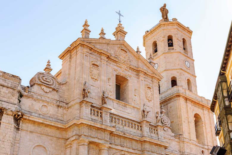 Partie de la façade de la cathédrale de Valladolid
