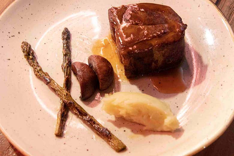 Taste gourmet Spanish food