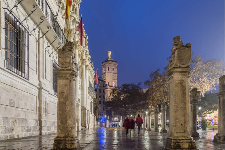 Passeando pelo centro de Valladolid