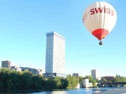 Sobrevolando Valladolid en globo