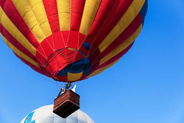 Paseo en globo por Valladolid