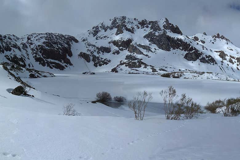 Paysages blancs de la Vallée de Lago