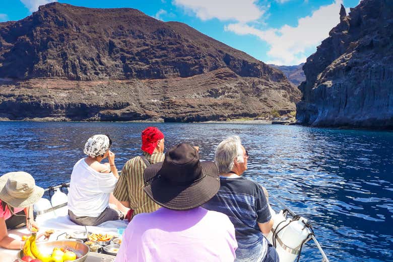 Profitez du paysage du littoral de Gomera