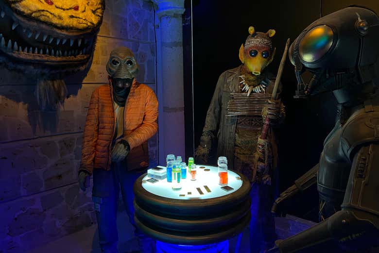 Vous passerez un bon moment au bar de Puerto Espacial