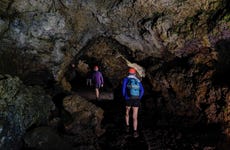 Espeleología de iniciación en la cueva del Burro